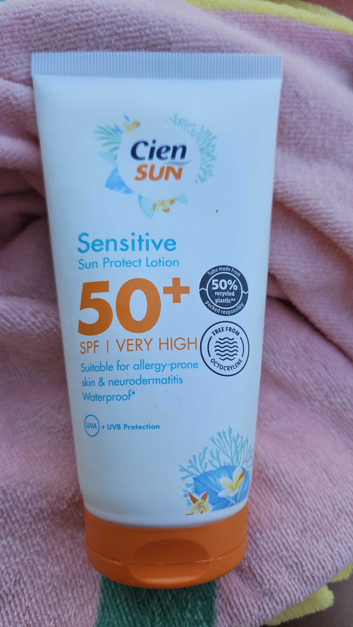 Cien SUN Sensitive Sun Protect Lotion SPF 50+