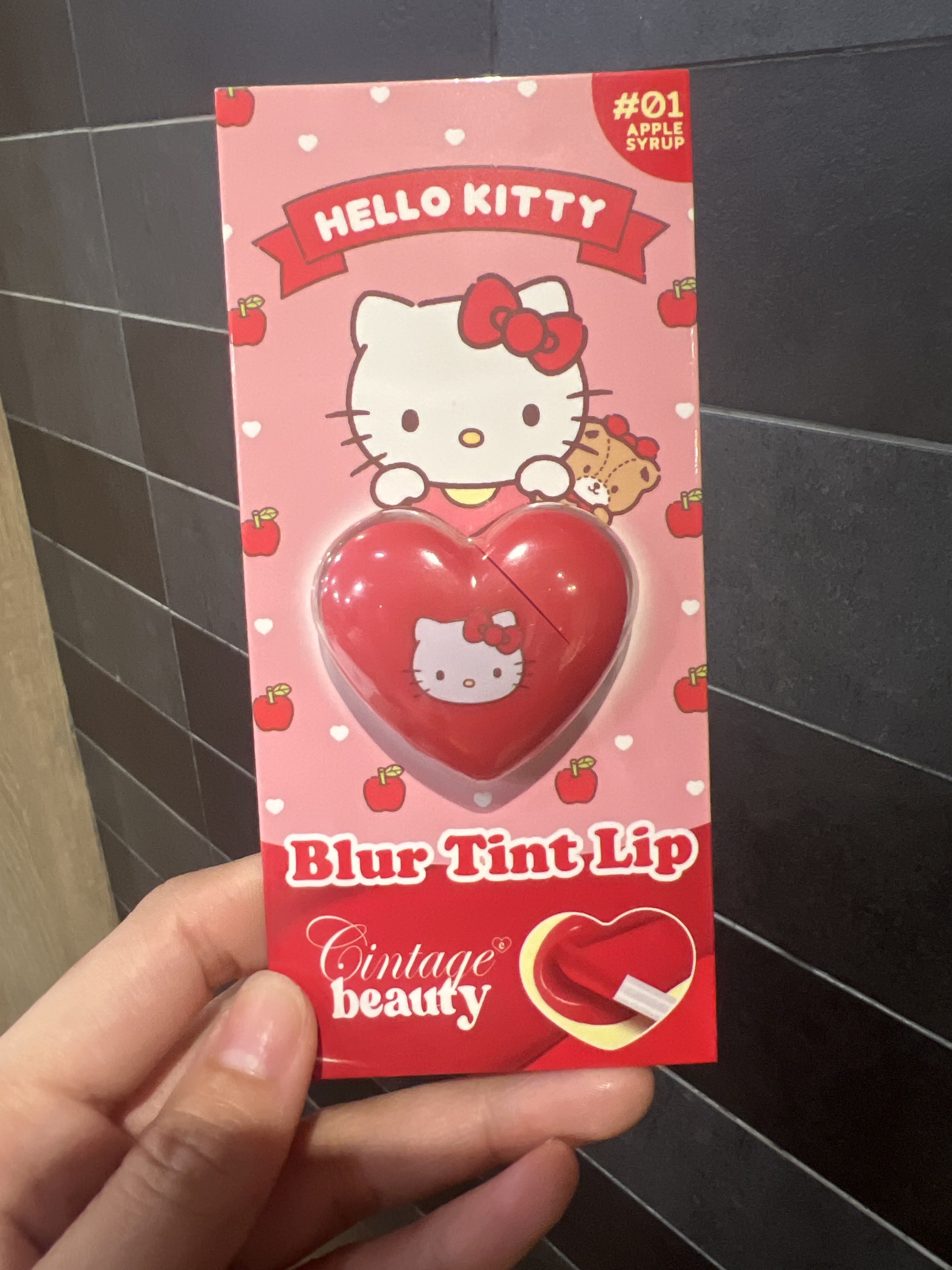 Cintage Hello Kitty Blur Tint Lip 01 Apple Syrup