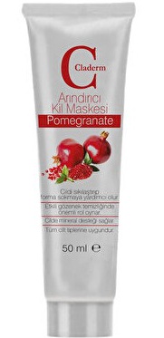 Claderm Pomegranate Clay Mask