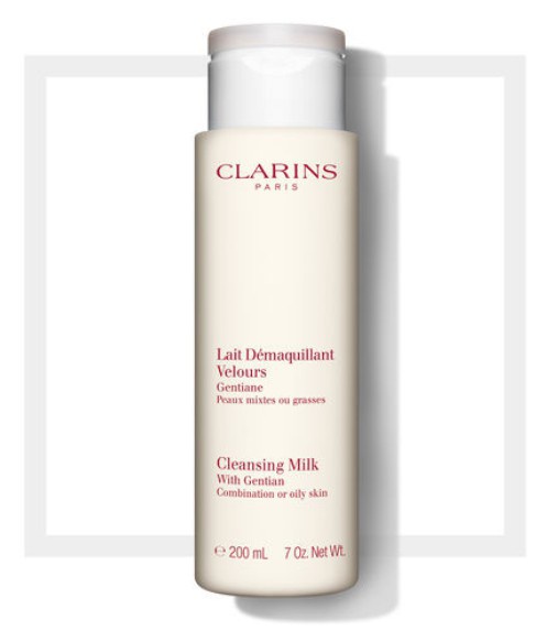 Clarins Cleansing Milk With Gentian - Combination/Oily Skin