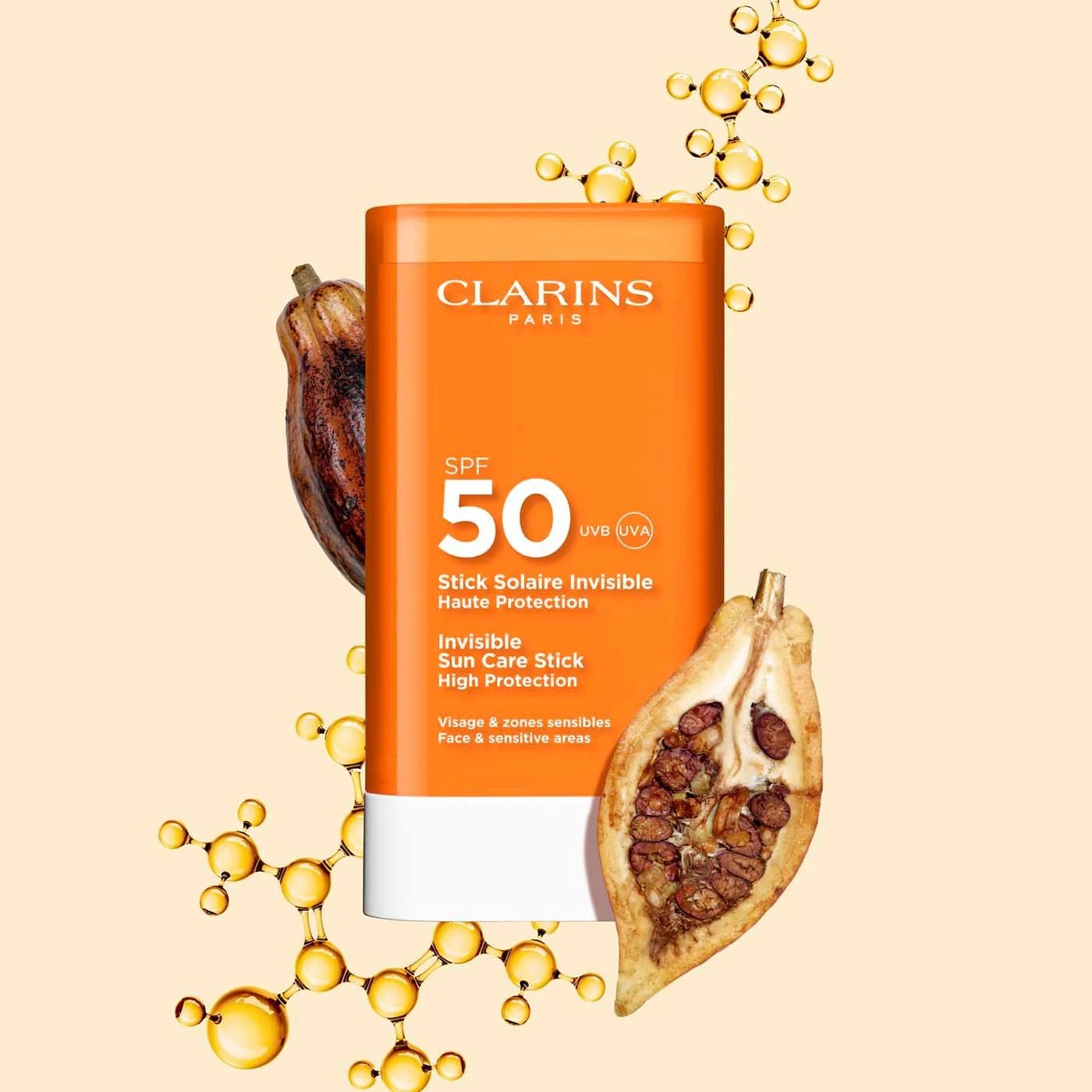 Clarins Invisible Sun Care Stick SPF50
