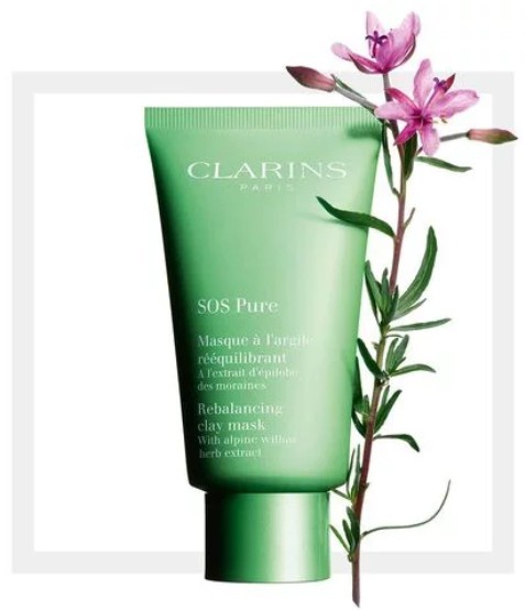 Clarins Sos Pure Rebalancing Clay Mask