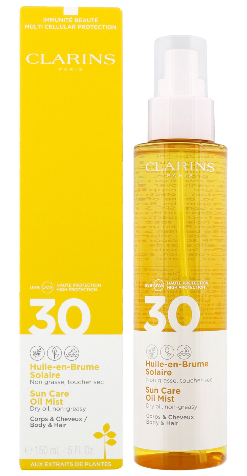 Clarins Sun Care Body Oil Spray SPF30