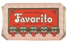 Claus Porto Favorito Red Poppy Bath Soap