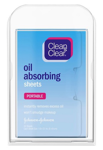 Clean And Clear Oil Absorbing Sheets
