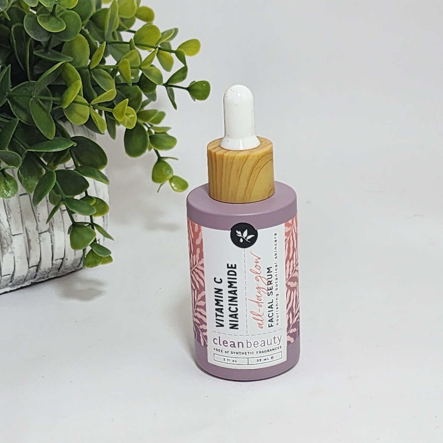 Clean Beauty Vitamin C Niacinamide All-day Glow Facial Serum