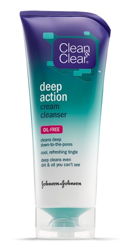 Clean & Clear Deep Action Oil Free Cream Face Wash