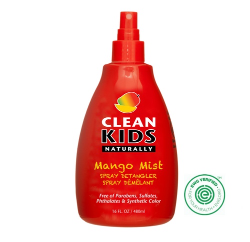 Clean Kids Naturally Mango Mist Spray Detangler