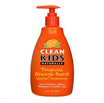Clean Kids Naturally Tropical Orange Burst Shampoo