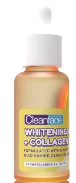 Cleanface Whitening Gold + Collagen Serum