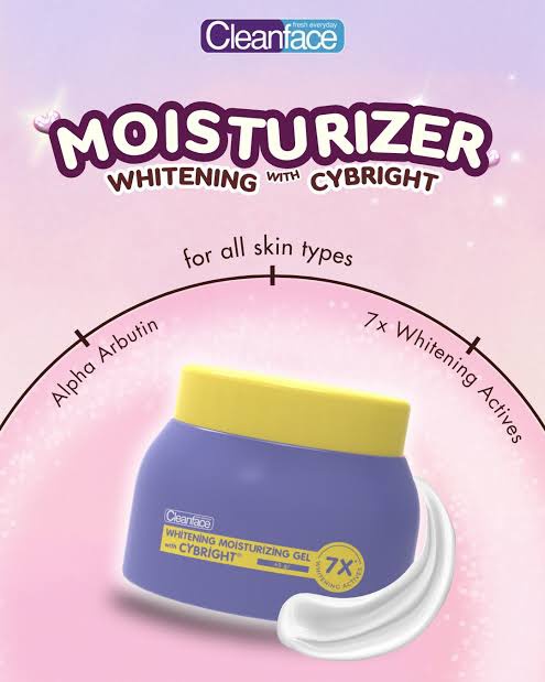 Cleanface Whitening Moisturizing Gel