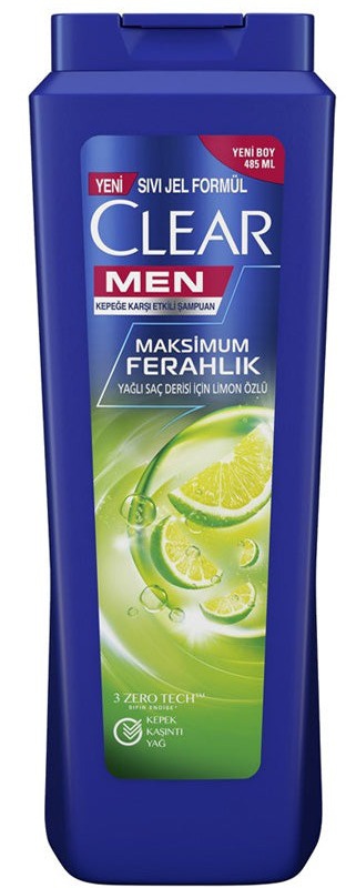 Clear MEN Kepeğe Karşı Etkili Şampuan Maksimum Ferahlık