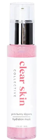 Clear Skin Collective Pink Bunny Slippers Hydration Mask