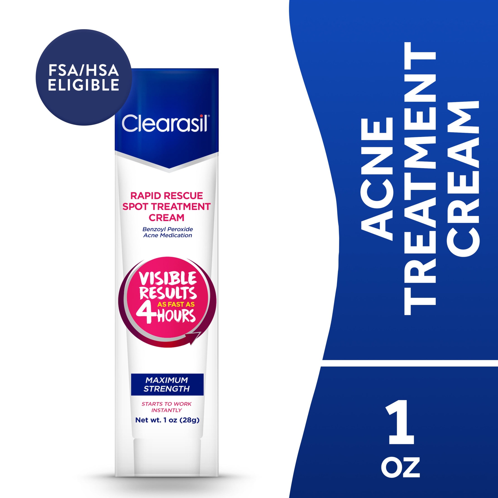 Clearasil Benzoyl Peroxide Acne Medication