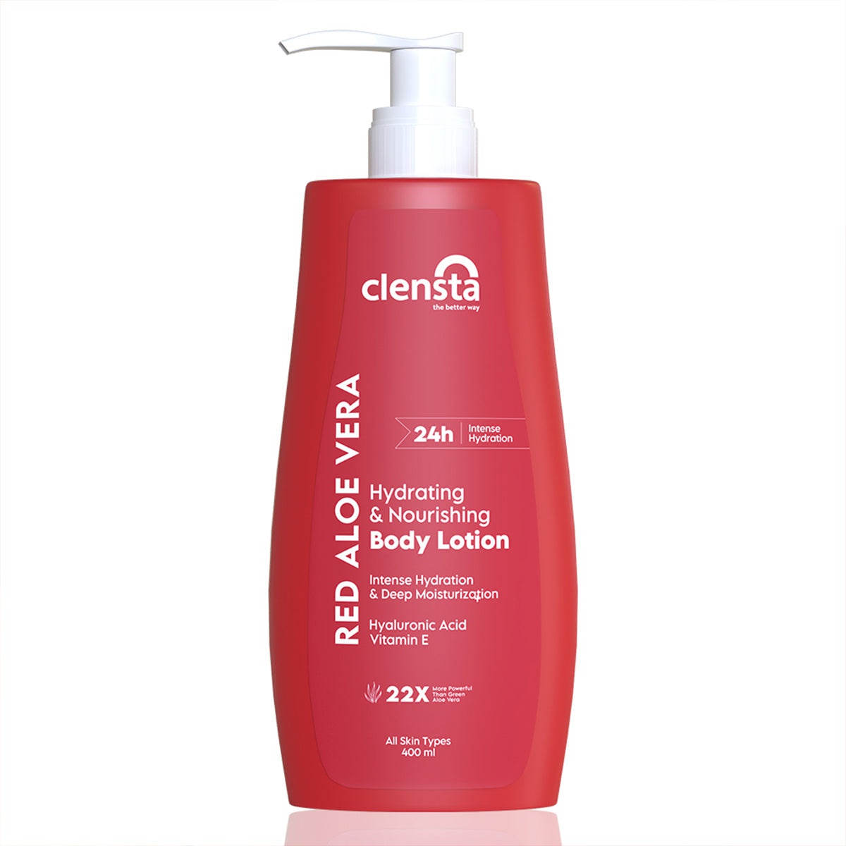 Clensta Red Aloe Vera Hydrating & Nourishing Body Lotion