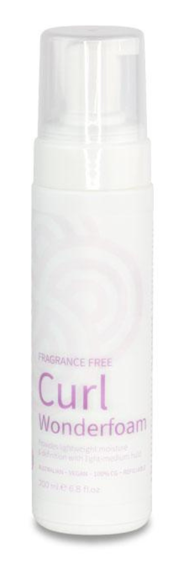 Clever Curl Fragrance Free Curl Wonderfoam