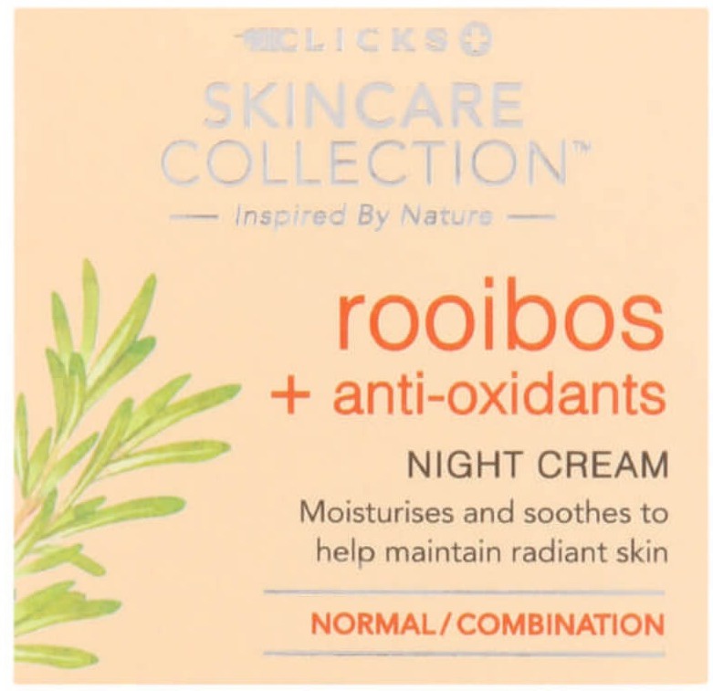 Clicks Rooibos Night Cream