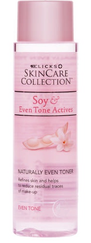 Clicks Skincare Collection Soy Even Tone Actives Naturally Even Toner