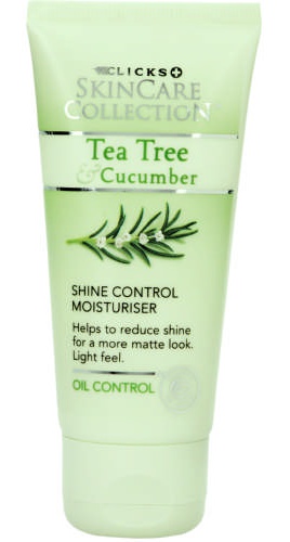 Clicks Skincare Collection Tea Tree & Cucumber Shine Control Moisturiser