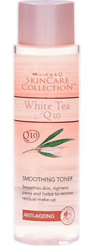Clicks Skincare Collection White Tea & Q10 Anti-Ageing Smoothing Toner