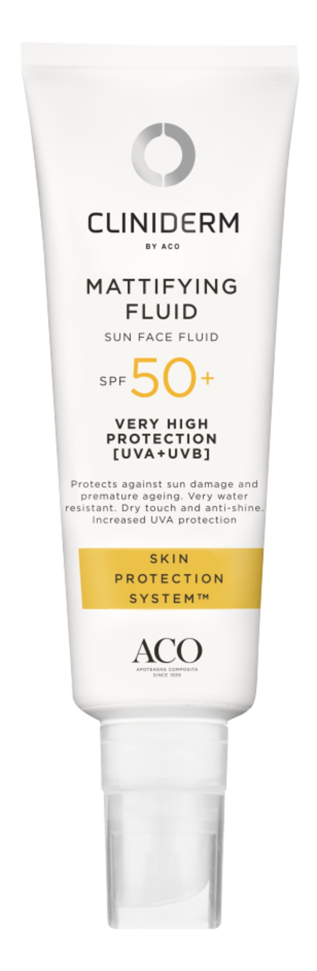 Cliniderm Mattifying Fluid Sun Face Fluid Spf 50+