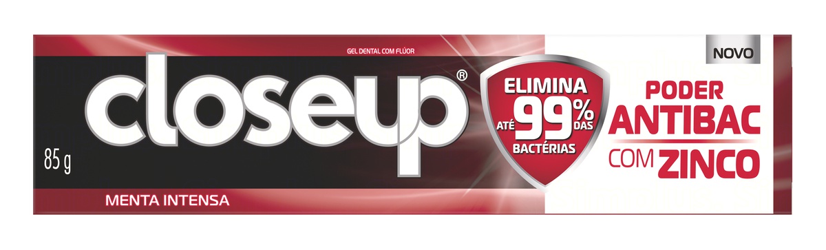 Close-Up Creme Dental Poder Antibac Com Zinco