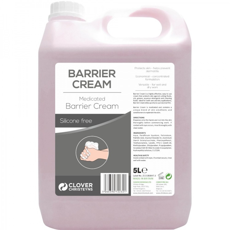 Clover Chemicals Hand Protection Barrier Cream 5l