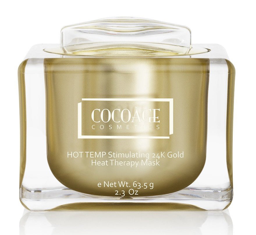 Cocoàge cosmetics Hot Temp Stimulating 24k Gold Heat Therapy Mask