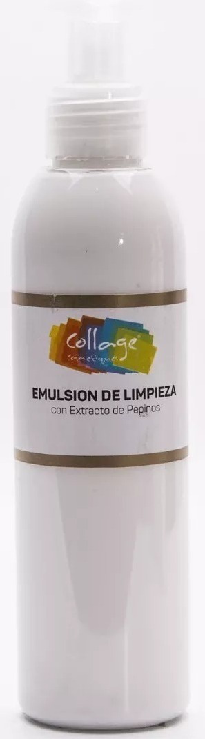 Collage Emulsión De Limpieza Con Extracto De Pepino