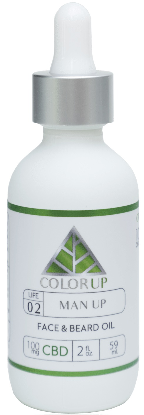 Color Up Man Up CBD Face & Beard Oil