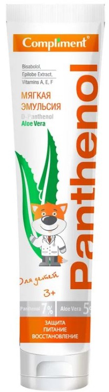 Compliment Panthenol Aloe Vera Гель Охлаждающий Для Наружного Применения