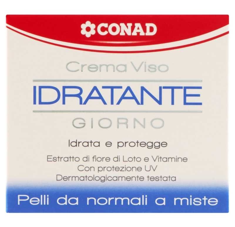 Conad Crema viso idratante giorno, pelli da normali a miste