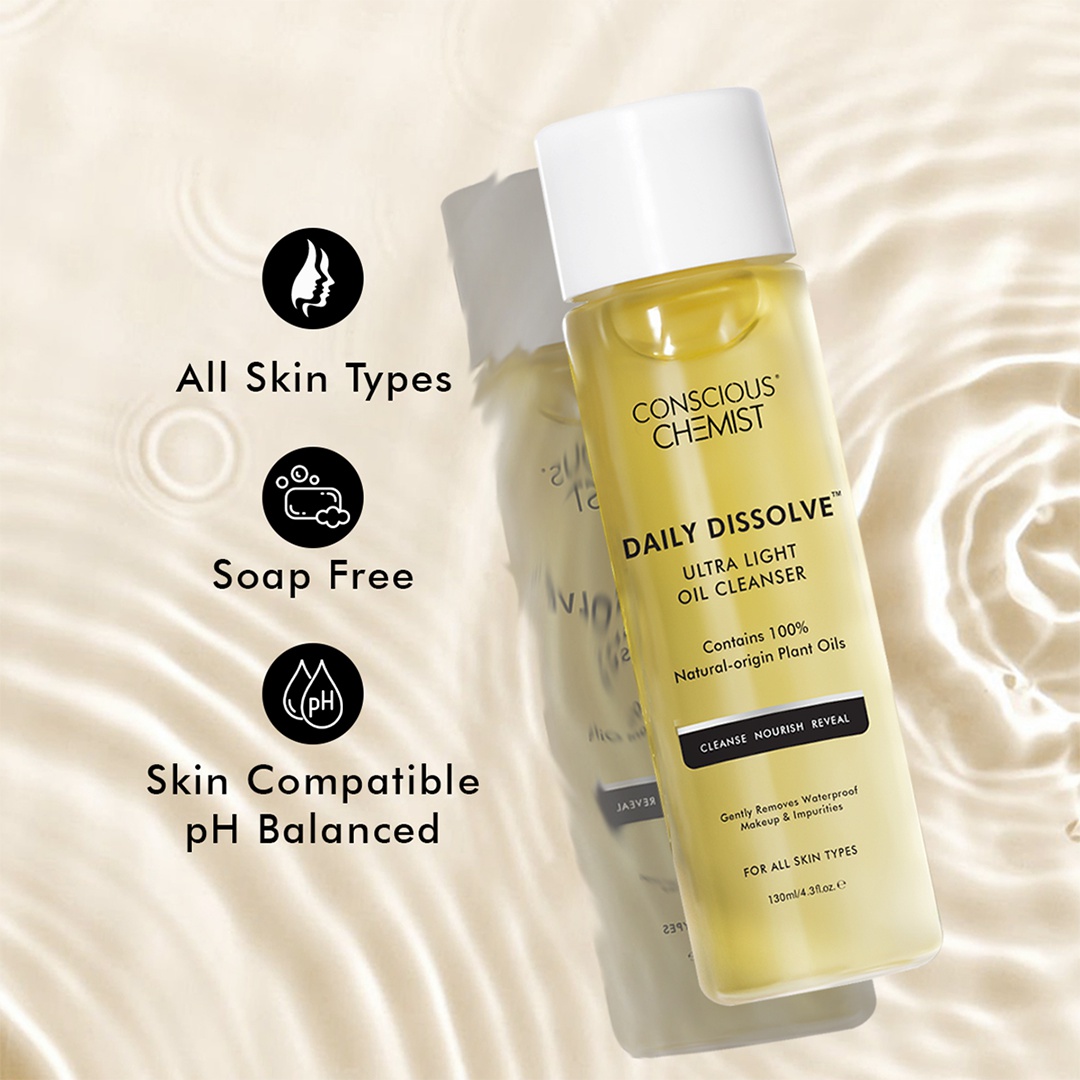 Conscious Chemist Oil Cleanser Remove Makeup Dirt Impurities