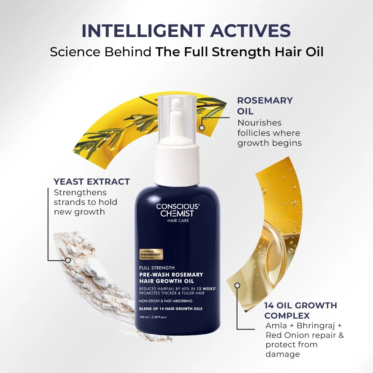 Conscious Chemist Rosemary Hair Growth Oil