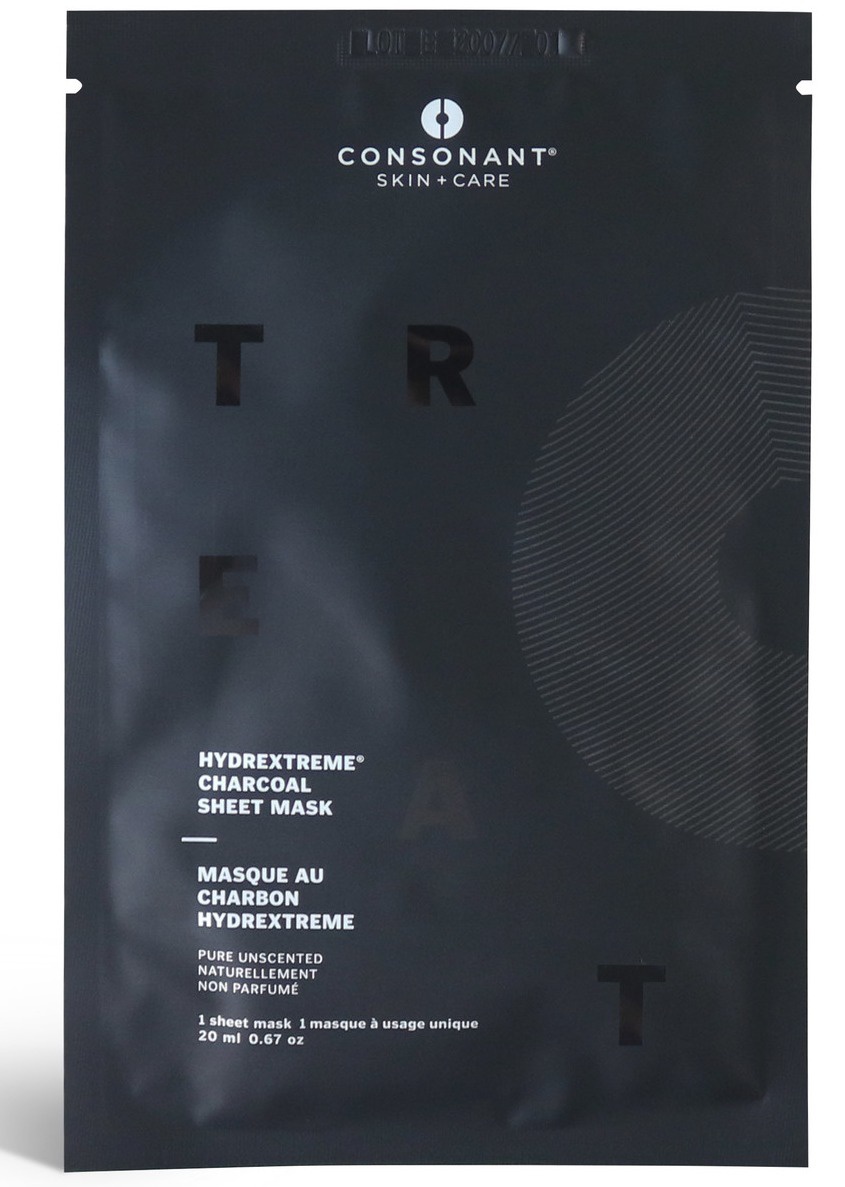 Consonant Skincare Hydrextreme Charcoal Sheet Mask