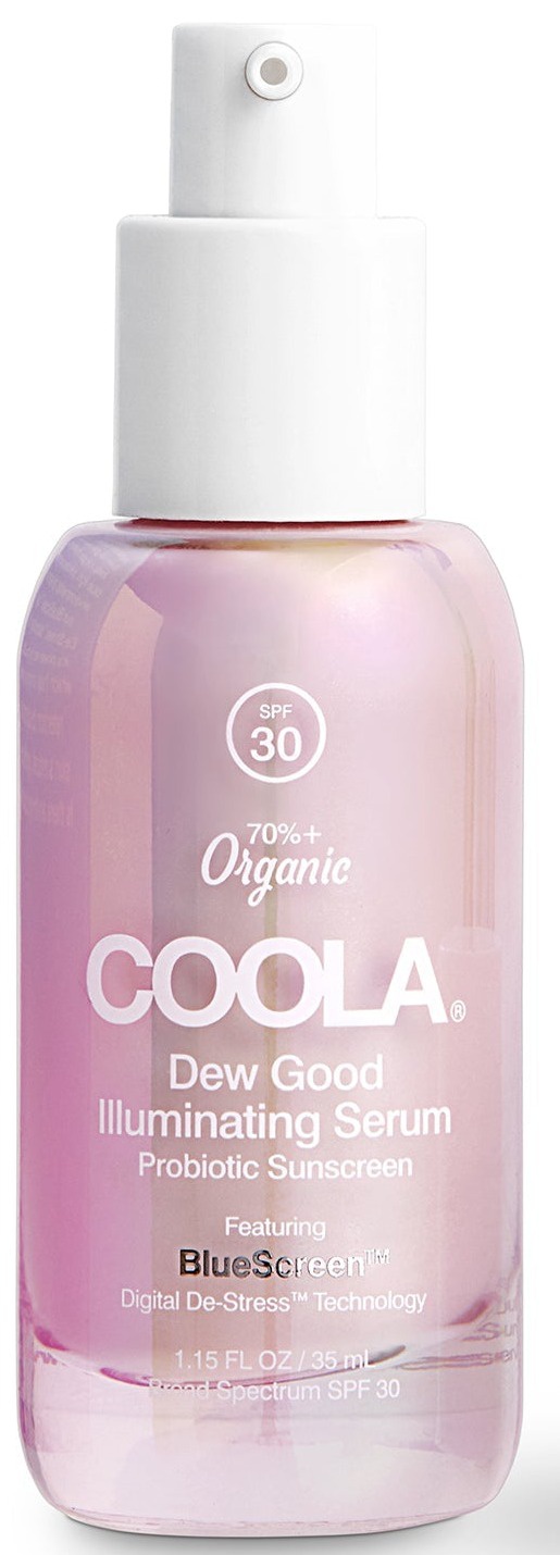 Coola Dew Good Illuminating Serum Sunscreen With Probiotic Technology SPF 30