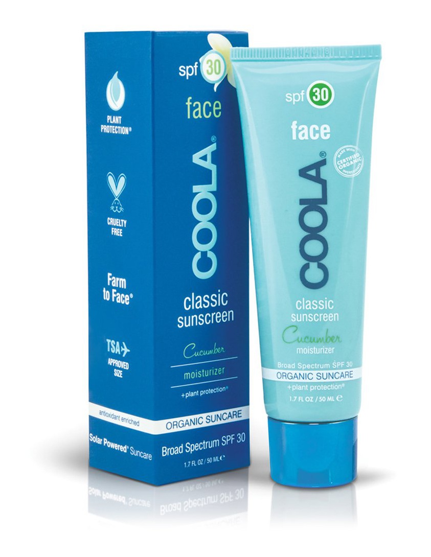 Coola Moisturizing Face Spf 30 Organic Sunscreen Lotion