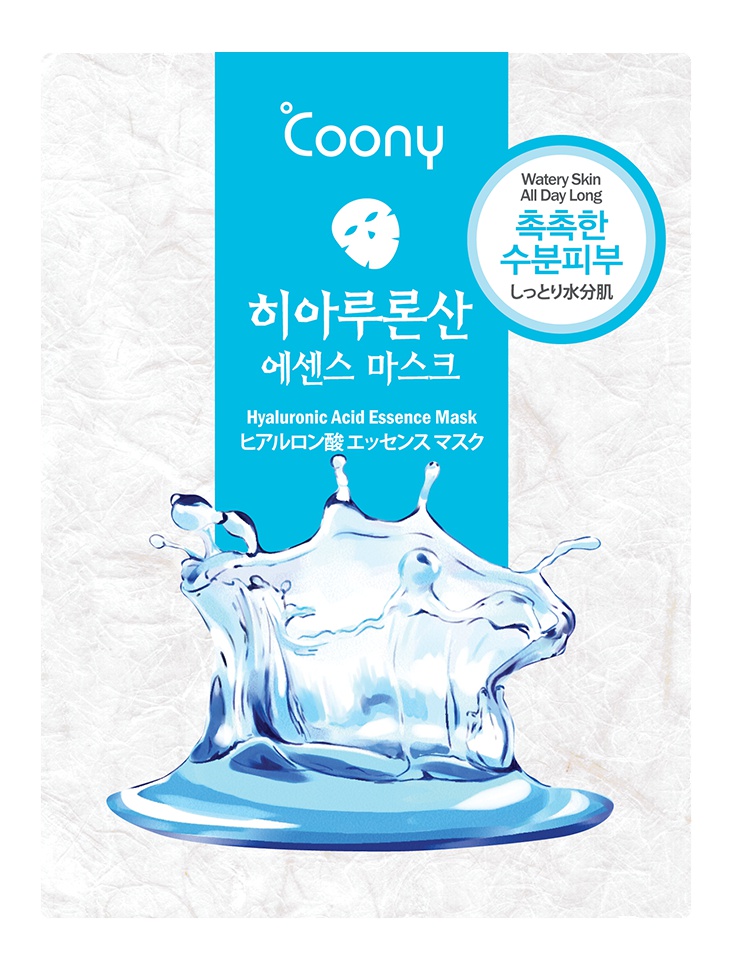 Coony Hyaluronic Acid Essence Mask.