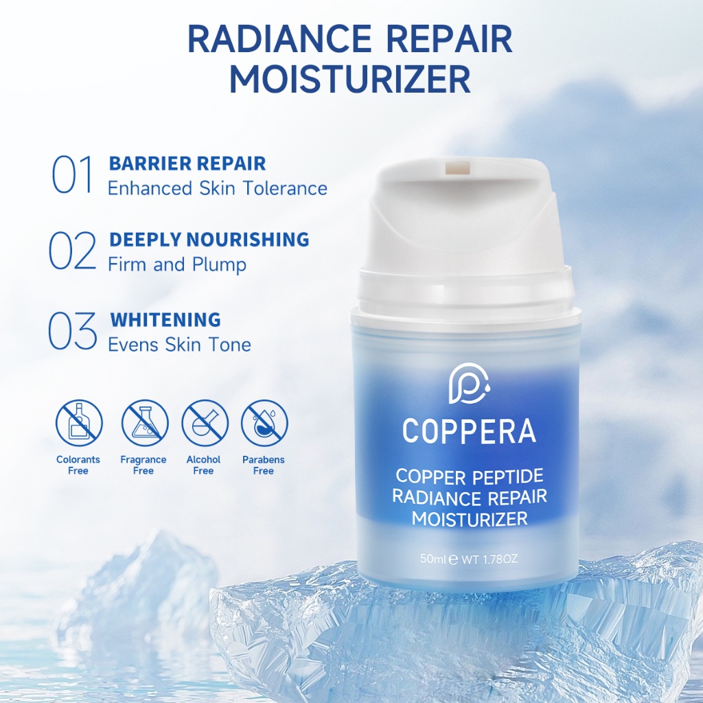 Coppera Copper Peptide Radiance Repair Moisturizer