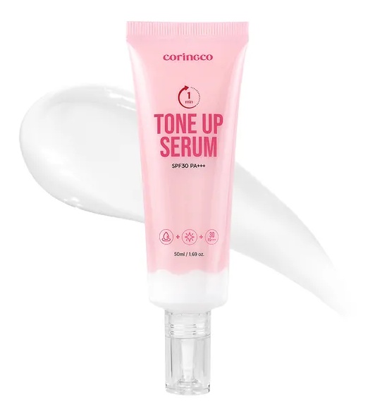 Coringco One Minute Tone Up Serum SPF 30 PA+++