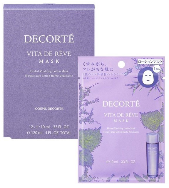 Cosme Decorte Vita De Rêve Herbal Vitalizing Lotion Mask