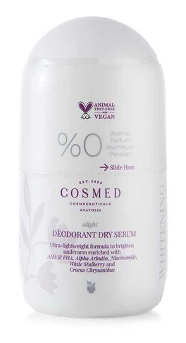Cosmed Cosmeceuticals Deodorant Dry Serum Whitening Roll-on With AHA