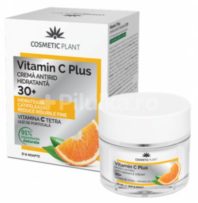 Cosmetic Plant Cremă antirid hidratantă 30+ Vitamin C Plus