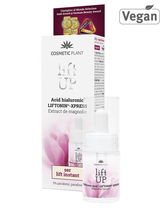 Cosmetic Plant Lift Up - Ser Lift Instant Cu Acid Hialuronic, Liftonin®-Xpress Și Extract De Magnolie