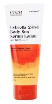Cosmo Colony Uvbrella 2in1 Body Sun Serum Lotion