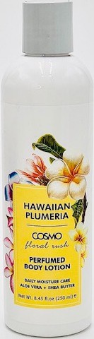 Cosmo Cosmetics Hawaiian Plumeria Perfumed Body Lotion
