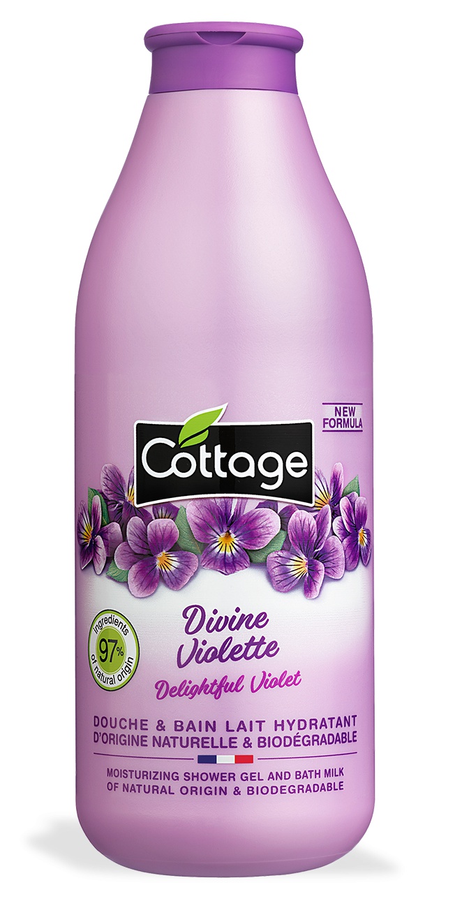 Cottage Divine Violette Shower & Bath Milk Hydrating