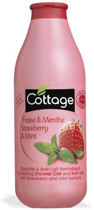 Cottage Revitalizing Shower Gel - Strawberry And Mint