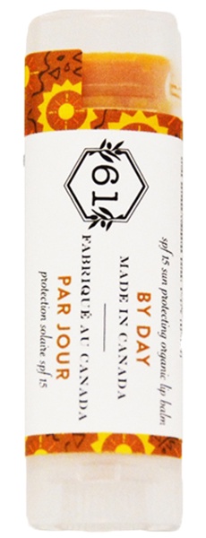 Crate 61 Organics By Day Lip Balm (Spf 15)
