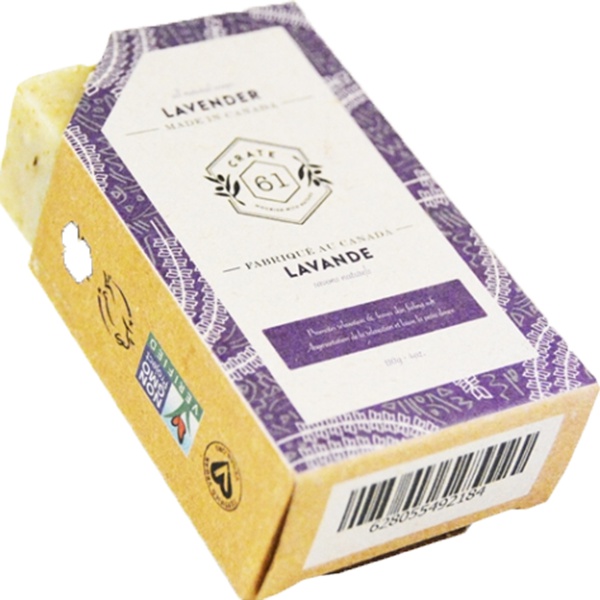 Crate 61 Organics Lavender Soap